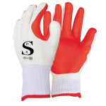 Rubber-Coated Gloves (Luva) Orange Color